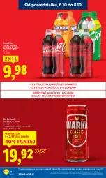 Gazetka promocyjna Lidl - GAZETKA - Gazetka - ważna od 08.10 do 08.10.2025 - strona 8 - produkty: Piwa, Gra, Coca-Cola, Warka, Fanta, Sprite, Fa