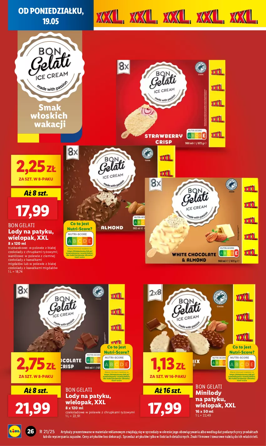 Gazetka promocyjna Lidl - GAZETKA - ważna 19.05 do 21.05.2025 - strona 30 - produkty: Kawa, Lody, Ryż