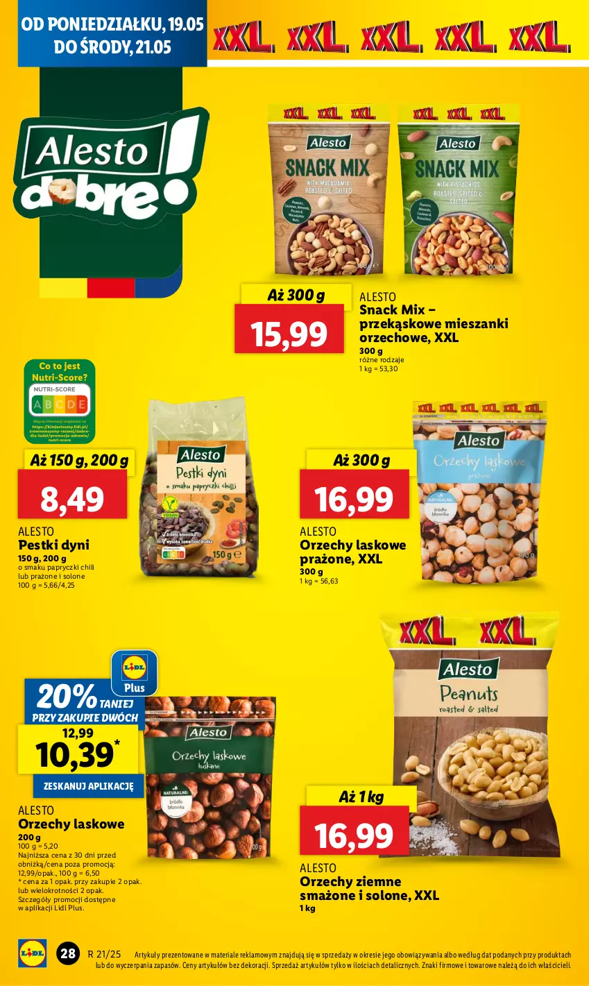 Gazetka promocyjna Lidl - GAZETKA - ważna 19.05 do 21.05.2025 - strona 32 - produkty: Pestki dyni