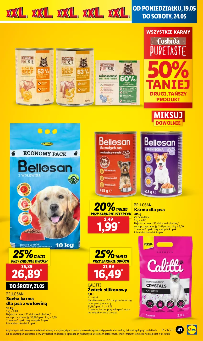 Gazetka promocyjna Lidl - GAZETKA - ważna 19.05 do 21.05.2025 - strona 45 - produkty: Bell, Sucha karma