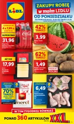 Gazetka promocyjna Lidl - GAZETKA - Gazetka - ważna od 21.05 do 21.05.2025 - strona 1 - produkty: Kurczak, Ser, Praliny, Kawa, Ziemniaki, Coca-Cola, Pilos, Gouda, Arbuz