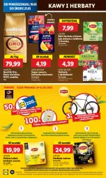 Gazetka promocyjna Lidl - GAZETKA - Gazetka - ważna od 21.05 do 21.05.2025 - strona 60 - produkty: Torebka, Earl Grey, Kawa ziarnista, Kawa, Herbata czarna, Lipton, Lavazza, Owoce, Herbata, Imbir, Fa