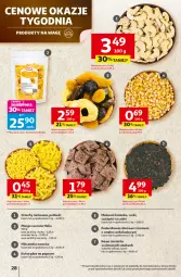 Gazetka promocyjna Auchan - Pewność niskich cen Hipermarket - Gazetka - ważna od 12.11 do 12.11.2025 - strona 28 - produkty: Makaron, Kawa ziarnista, Kawa, Mango suszone, Popcorn, Rurki, Mango, Helio, Kukurydza