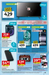 Gazetka promocyjna Auchan - Pewność niskich cen Hipermarket - Gazetka - ważna od 12.11 do 12.11.2025 - strona 41 - produkty: Redmi Note, Gra, Amol, Pendrive, Głośnik, Zegar, HD ready, Bateria, Powerbank, PLATINET, Smartfon, Akumulator