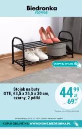 Gazetka promocyjna Biedronka - Biedronka Home - Gazetka - Biedronka.pl - Gazetka - ważna od 14.01 do 14.01.2024 - strona 10 - produkty: Buty, Stojak, Stojak na buty