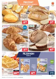 Gazetka promocyjna Carrefour - Gazetka Targi świeżości - Gazetka - ważna od 09.08 do 09.08.2021 - strona 3 - produkty: Piec, Banany, Ser, BIC, Ananas, Szarlotka, Rogal, Pieczywo, Chleb, Bułka, Fa