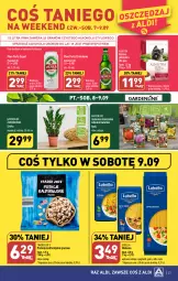 Gazetka promocyjna Aldi - Pełna oferta - Gazetka - ważna od 09.09 do 09.09.2023 - strona 23 - produkty: Piwa, Piwo, Pistacje, Lubella, Makaron, Sok, Por, Gra, Bell, Perła, Spaghetti, Bella