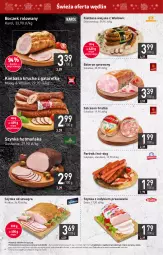 Gazetka promocyjna Stokrotka - Market - Gazetka - ważna od 22.11 do 22.11.2023 - strona 8 - produkty: Kiełbasa wiejska, Krakus, Warzywa, Sok, Gra, Sokołów, Parówki, Salceson, Duda, Szynka, Kiełbasa krucha, Boczek, Owoce, Gala, Kiełbasa, Mięso, HP