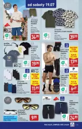 Gazetka promocyjna Aldi - Pełna oferta - Gazetka - ważna od 19.07 do 19.07.2025 - strona 33 - produkty: Podkoszulek, Ser, Gra, Karp, Kosz, T-shirt, Koszula, Pierre Cardin, Bokserki, Grafika, Fa