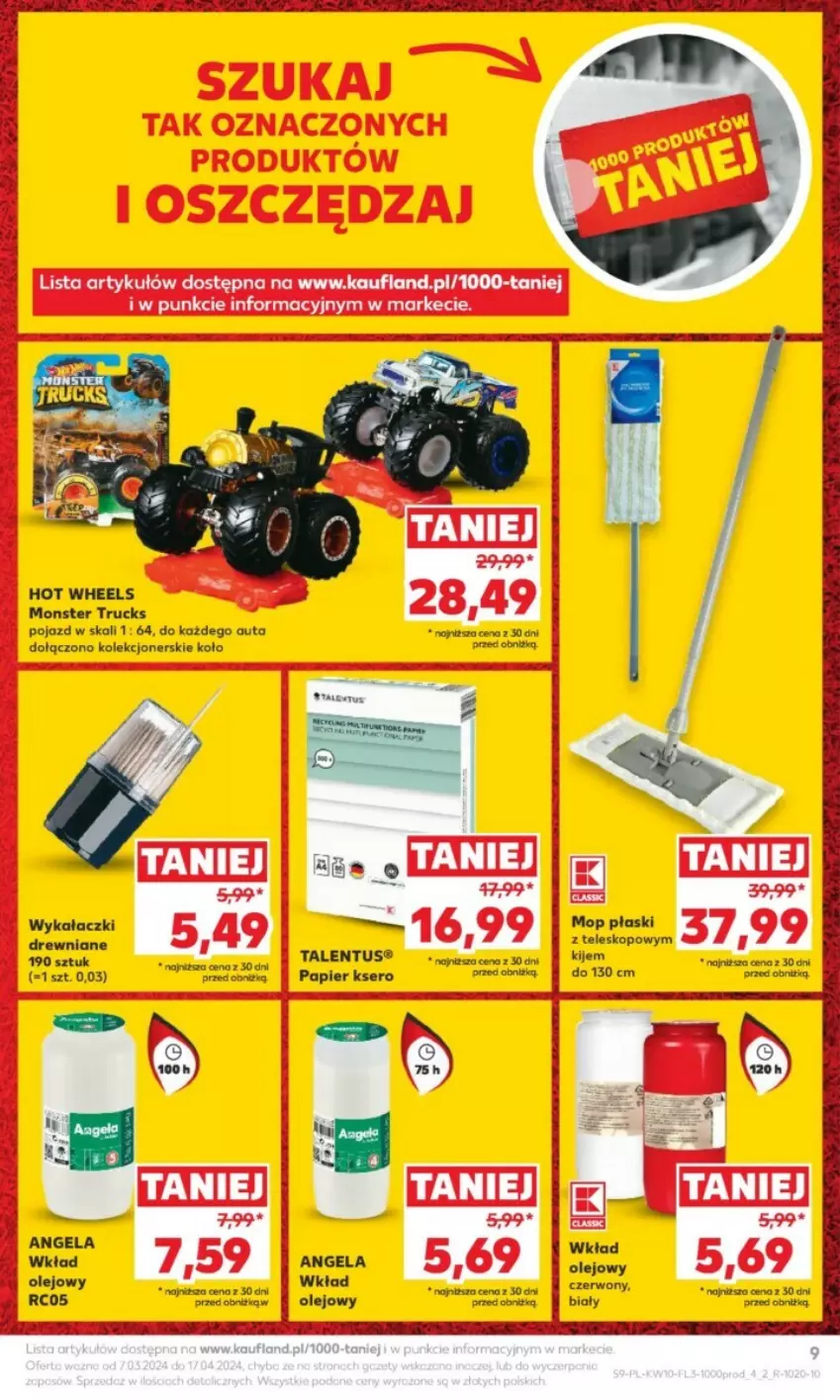 Gazetka promocyjna Kaufland - ważna 07.03 do 17.04.2024 - strona 9 - produkty: Hot Wheels, Monster truck, Pojazd