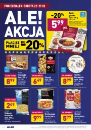 Gazetka promocyjna Aldi - ALE! CENA - Gazetka - ważna od 27.02 do 27.02.2021 - strona 14 - produkty: Makaron, Frosta, Sos, Ryż, Rum, Pur, Zupa, Gnocchi, Tortilla, Tera, Zapiekanka, Kotlet, Gyros, Danie gotowe