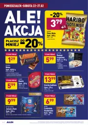 Gazetka promocyjna Aldi - ALE! CENA - Gazetka - ważna od 27.02 do 27.02.2021 - strona 16 - produkty: Rum, Por, Cukier, Tera, Tonik, Sport, Czekolada, Baton, Cukierki, Ritter Sport, Haribo, Crème brûlée, Fa