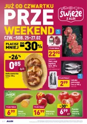 Gazetka promocyjna Aldi - ALE! CENA - Gazetka - ważna od 27.02 do 27.02.2021 - strona 22 - produkty: Stek, Ziemniaki, Tera, Tusz, Bułka, Nektar