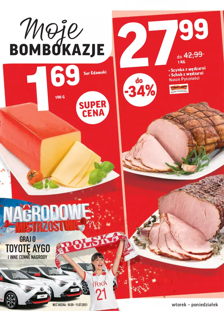 Gazetka promocyjna Intermarche - Swieżo i tanio - ważna 18.05 do 24.05.2021 - strona 4 - produkty: Edam, Ser