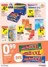 Gazetka promocyjna Intermarche - Swieżo i tanio - Gazetka - ważna od 24.05 do 24.05.2021 - strona 25 - produkty: Piec, Kupiec, Cukier, Napój roślinny, Wafelek, Owsianka, Grześki, Galaretka, Mentos, Guma do żucia, Cukierki, Gala, Napój