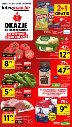 Gazetka promocyjna Intermarche - Gazetka promocyjna - Gazetka - ważna od 20.05 do 20.05.2026 - strona 1 - produkty: Piwo, Gra, Kawa ziarnista, Ogórek, Karkówka wieprzowa, Chipsy, Kawa, Lody, Prima, Zielona Budka, Crunchips, Grunt, Harnaś, Pomidor malinowy