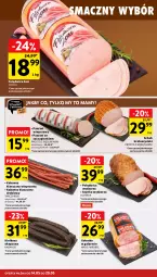 Gazetka promocyjna Intermarche - Gazetka promocyjna - Gazetka - ważna od 20.05 do 20.05.2026 - strona 16 - produkty: Polędwica, Schab krotoszyński, Pekpol, Madej Wróbel, Pasztet, Szynka, Tarczyński, Kabanos, Gala, Kiełbasa, Olewnik