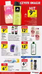 Gazetka promocyjna Intermarche - Gazetka promocyjna - Gazetka - ważna od 20.05 do 20.05.2026 - strona 37 - produkty: Płyn do kąpieli, Mydło w płynie, Por, Pur, Róża, Bell, Aquafresh, Dezodorant, Pasta do zębów, Adidas, Mleczko, Sport, Szampon, Odżywka, Mydło, Dozownik, Luksja, Herbapol