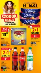 Gazetka promocyjna Intermarche - Gazetka promocyjna - Gazetka - ważna od 20.05 do 20.05.2026 - strona 4 - produkty: Gra, Coca-Cola, Lipton, Delicje, Fanta, Sprite, Herbata, Fa