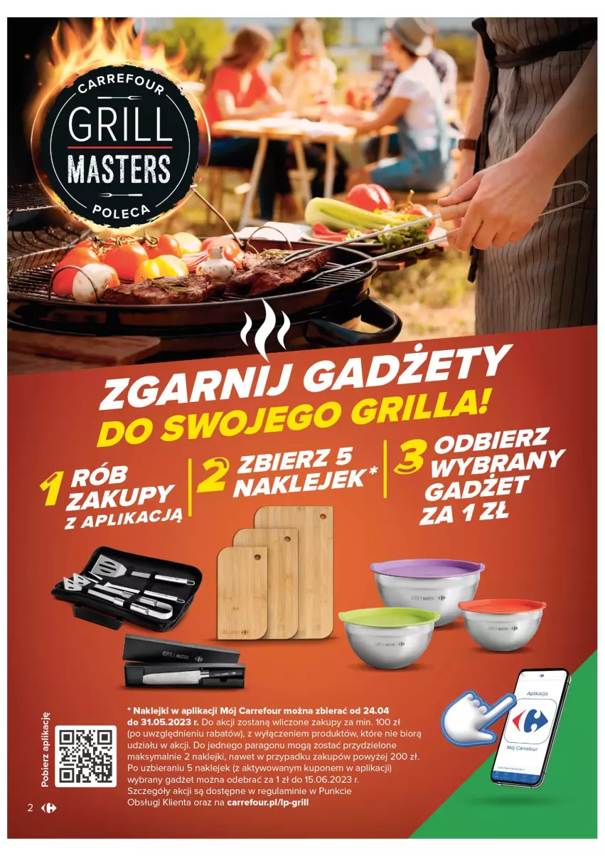 Gazetka promocyjna Carrefour - Gazetka Marki znane i lubiane - ważna 09.05 do 27.05.2023 - strona 2 - produkty: Grill, Klej