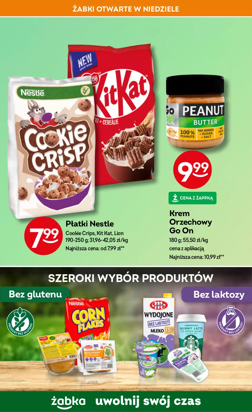Gazetka promocyjna Żabka - ważna 14.02 do 27.02.2024 - strona 43 - produkty: Kit Kat, Krem orzechowy, Lion