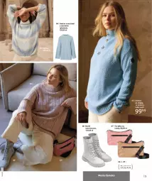 Gazetka promocyjna Bonprix - Moda, która podbije Twoje serce! - Gazetka - ważna od 04.04 do 04.04.2023 - strona 7 - produkty: Torebka, Sweter, Botki
