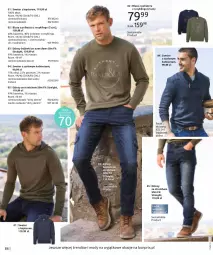 Gazetka promocyjna Bonprix - Moda, która podbije Twoje serce! - Gazetka - ważna od 04.04 do 04.04.2023 - strona 88 - produkty: Sweter, Szal, Pasek, Dżinsy, Wełna, Bluza