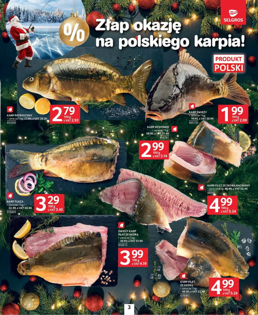 Gazetka promocyjna Selgros - ważna 21.11 do 04.12.2024 - strona 23 - produkty: Fa, Karp