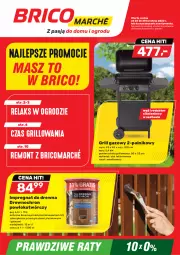 Gazetka promocyjna Bricomarche - Gazetka - Gazetka - ważna od 30.04 do 30.04.2022 - strona 1 - produkty: Piec, Grill, Grill gazowy, Lakier