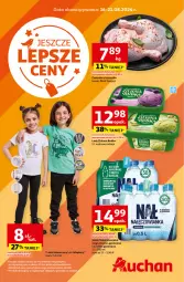 Gazetka promocyjna Auchan - Hipermarket - Gazetka - ważna od 21.08 do 21.08.2024 - strona 1 - produkty: Kurczak, Nałęczowianka, T-shirt, Lody, Zielona Budka, Woda