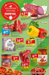 Gazetka promocyjna Auchan - Hipermarket - Gazetka - ważna od 21.08 do 21.08.2024 - strona 14 - produkty: Sos, Ser, Papryka słodka, Salami, Papryka czerwona, Papryka, Salami z papryką