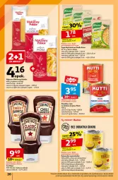 Gazetka promocyjna Auchan - Hipermarket - Gazetka - ważna od 21.08 do 21.08.2024 - strona 22 - produkty: Makaron, Sos, Mus, Zupa, Spaghetti, Pomidory, Heinz, Kukurydza, Knorr