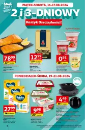 Gazetka promocyjna Auchan - Hipermarket - Gazetka - ważna od 21.08 do 21.08.2024 - strona 4 - produkty: Ser, Mleko modyfikowane, Jogurt owocowy, Talerz obiadowy, Jogurt, Dallmayr, Kawa mielona, Kawa, Kosz, Talerz, Optima, Talerz deserowy, Margaryna, Bebiko, Deser, Talerz głęboki, Miska, Mleko