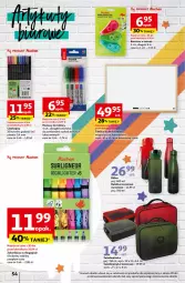 Gazetka promocyjna Auchan - Hipermarket - Gazetka - ważna od 21.08 do 21.08.2024 - strona 62 - produkty: Długopis, Marker, Tusz, Tablica suchościeralna, Lakier