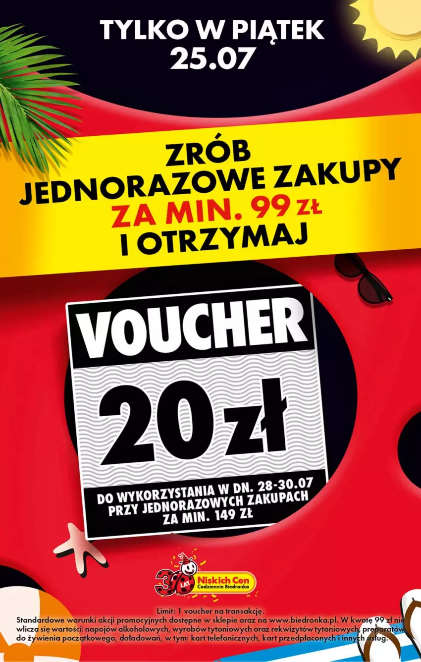 Gazetka promocyjna Biedronka - Tani Weekend - ważna 25.07 do 26.07.2025 - strona 3 - produkty: Fa