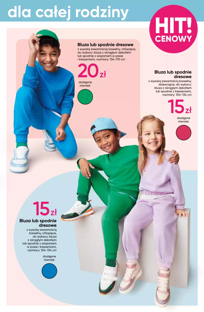 Gazetka promocyjna Pepco - Kolorowe dresy - ważna 08.02 do 28.02.2024 - strona 3 - produkty: Bluza, Dres, Sok, Spodnie, Spodnie dresowe