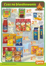 Gazetka promocyjna Gama - Gazetka Gama - Gazetka - ważna od 30.08 do 30.08.2021 - strona 5 - produkty: Piec, Makaron, Cheetos, Sos, Ser, Lajkonik, Kukurydza konserwowa, Bonduelle, Chipsy, Chrupki, Fasola, Rosół, Podravka, Pudliszki, Vegeta, Kukurydza, Fa