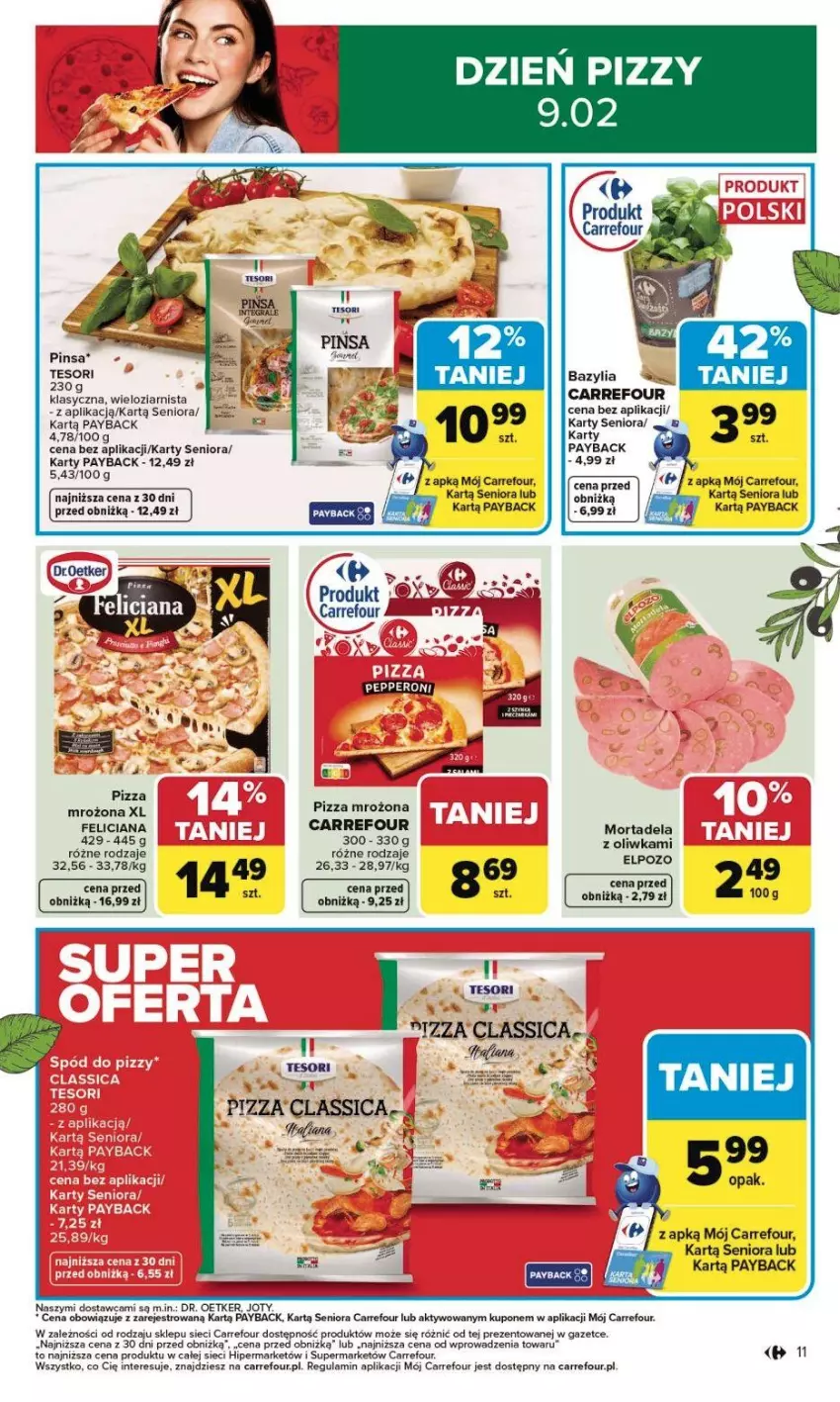 Gazetka promocyjna Carrefour - Gazetka Carrefour, Market od poniedziałku! - ważna 02.02 do 07.02.2026 - strona 14 - produkty: Bazyl, Bazylia, Dr. Oetker, Gra, Pizza, Por