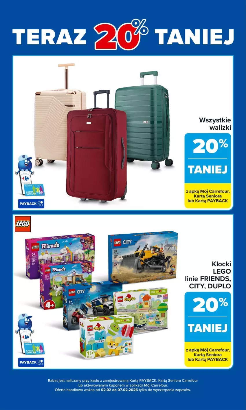 Gazetka promocyjna Carrefour - Gazetka Carrefour, Market od poniedziałku! - ważna 02.02 do 07.02.2026 - strona 2 - produkty: Klocki, LEGO