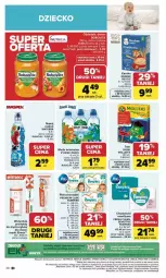Gazetka promocyjna Carrefour - Gazetka Carrefour, Market od poniedziałku! - Gazetka - ważna od 07.02 do 07.02.2026 - strona 33 - produkty: Palmolive, Gerber, Pampers, Majtki, Tran, Chusteczki, Kubuś Waterrr, Woda mineralna, Kubuś, Pieluchomajtki, Elmex, Colgate, Woda, Napój, LG