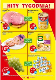 Gazetka promocyjna Prim Market - Gazetka - Gazetka - ważna od 22.09 do 22.09.2021 - strona 5 - produkty: Warzywa, Ser, Ryż, Ryż parboiled, Cukier, Kukurydza konserwowa, Szynka, Winogrona, Cenos, Cukierki, Wino, Kukurydza