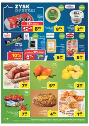 Gazetka promocyjna Carrefour - Gazetka Market Zyskoteka - Gazetka - ważna od 21.02 do 21.02.2022 - strona 6 - produkty: Sok, Ser, Cytryny, Siatka, Fortuna, Olej