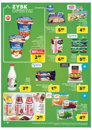 Gazetka promocyjna Carrefour - Gazetka Market Zyskoteka - Gazetka - ważna od 21.02 do 21.02.2022 - strona 8 - produkty: Pur, Danone, Mlekovita, Bakoma, Napój, Miecz, Mleko