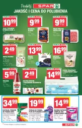 Gazetka promocyjna Spar - Spar - Gazetka - ważna od 11.06 do 11.06.2025 - strona 5 - produkty: Mięso mielone, Sos, Sok, Ryż, Papier, Jaja, Proszek do prania, Jagody, Szal, Wafle, Papier toaletowy, Płyn do płukania, Ariel, Kiełbasa, Lenor, Mięso