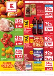 Gazetka promocyjna Kaufland - Gazetka tygodnia - Gazetka - ważna od 04.02 do 04.02.2026 - strona 1 - produkty: Mandarynki, Nescafé, Kawa rozpuszczalna, Sok, 7up, Papier, Karkówka wieprzowa, Szal, Mirinda, Kawa, Kosz, Velvet, Dr. Oetker, Pepsi, Pizza, Ręcznik, Napój gazowany, Napój, Olej, Pomidory