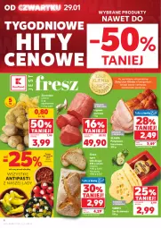 Gazetka promocyjna Kaufland - Gazetka tygodnia - Gazetka - ważna od 04.02 do 04.02.2026 - strona 4 - produkty: Piec, Polędwica, Warzywa, Sos, Ser, Królewski, Chleb typu włoskiego, Ziemniaki, Laur, Pieczywo, Owoce, Chleb, Waga, Olej