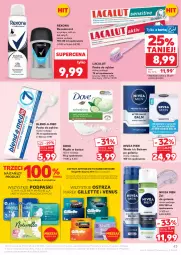 Gazetka promocyjna Kaufland - Gazetka tygodnia - Gazetka - ważna od 04.02 do 04.02.2026 - strona 43 - produkty: Balsam po goleniu, Nivea Men, Por, Rexona, Bell, Dezodorant, Pasta do zębów, Dove, Venus, Lacalut, Podpaski, Gillette, Bella, Mydło, Woda, Waga, Blend-a-Med, Nivea
