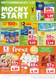 Gazetka promocyjna Kaufland - Gazetka tygodnia - Gazetka - ważna od 04.02 do 04.02.2026 - strona 52 - produkty: Piec, Kurczak, Warzywa, Sok, Por, Papier, Truskawki, Szal, Kosz, Papier toaletowy, Laur, Czekolada, Morliny, Pieczywo, Foxy, Owoce, E. Wedel, Waga, Olej, Mleko
