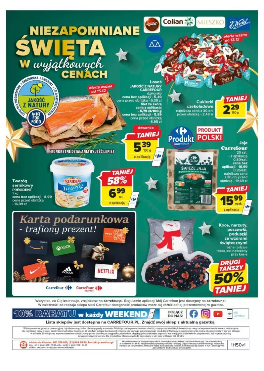 Gazetka promocyjna Carrefour - ważna 11.12 do 17.12.2023 - strona 35 - produkty: Koc, Kret, Ser, Twaróg