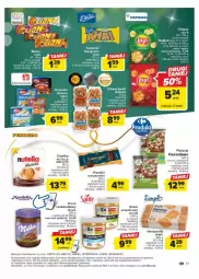 Gazetka promocyjna Carrefour - Gazetka - ważna od 17.12 do 17.12.2023 - strona 9 - produkty: Pistacje, Piernik, Ciastka, Nutella, Orzeszki, Chipsy, Herbatniki, Krem orzechowy, Milka